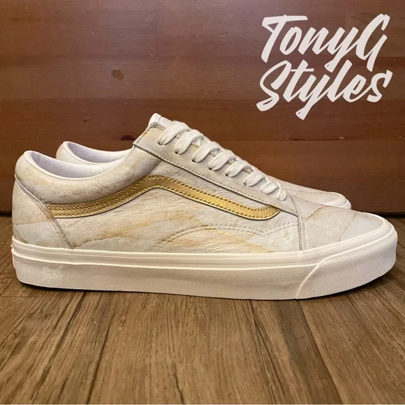 ✨NEW✨ VANS OLD SKOOL “GOLD MARBLE” (CUSTOM)